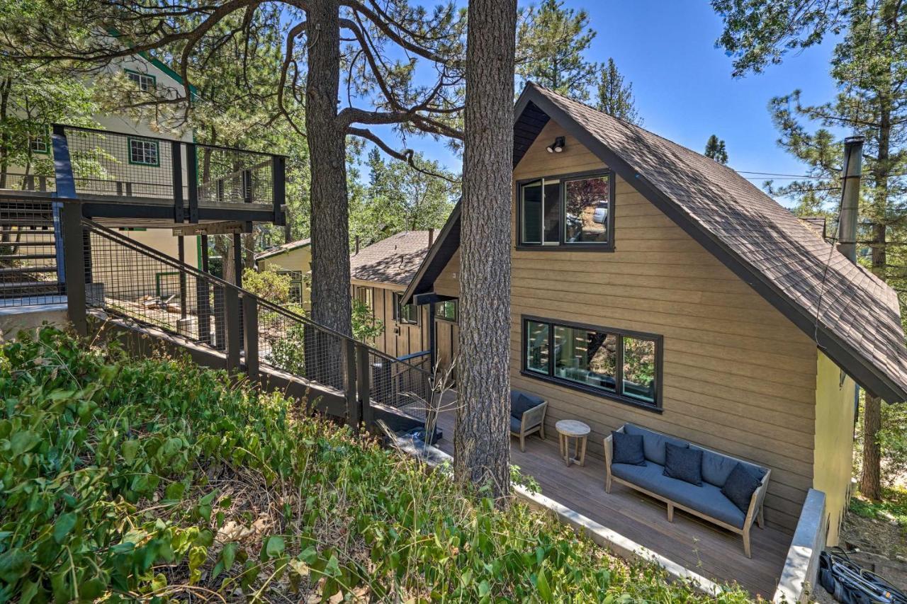 Airy Alpine Getaway With Lake Arrowhead Views! Villa Exterior photo