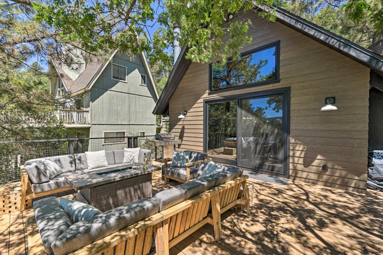 Airy Alpine Getaway With Lake Arrowhead Views! Villa Exterior photo