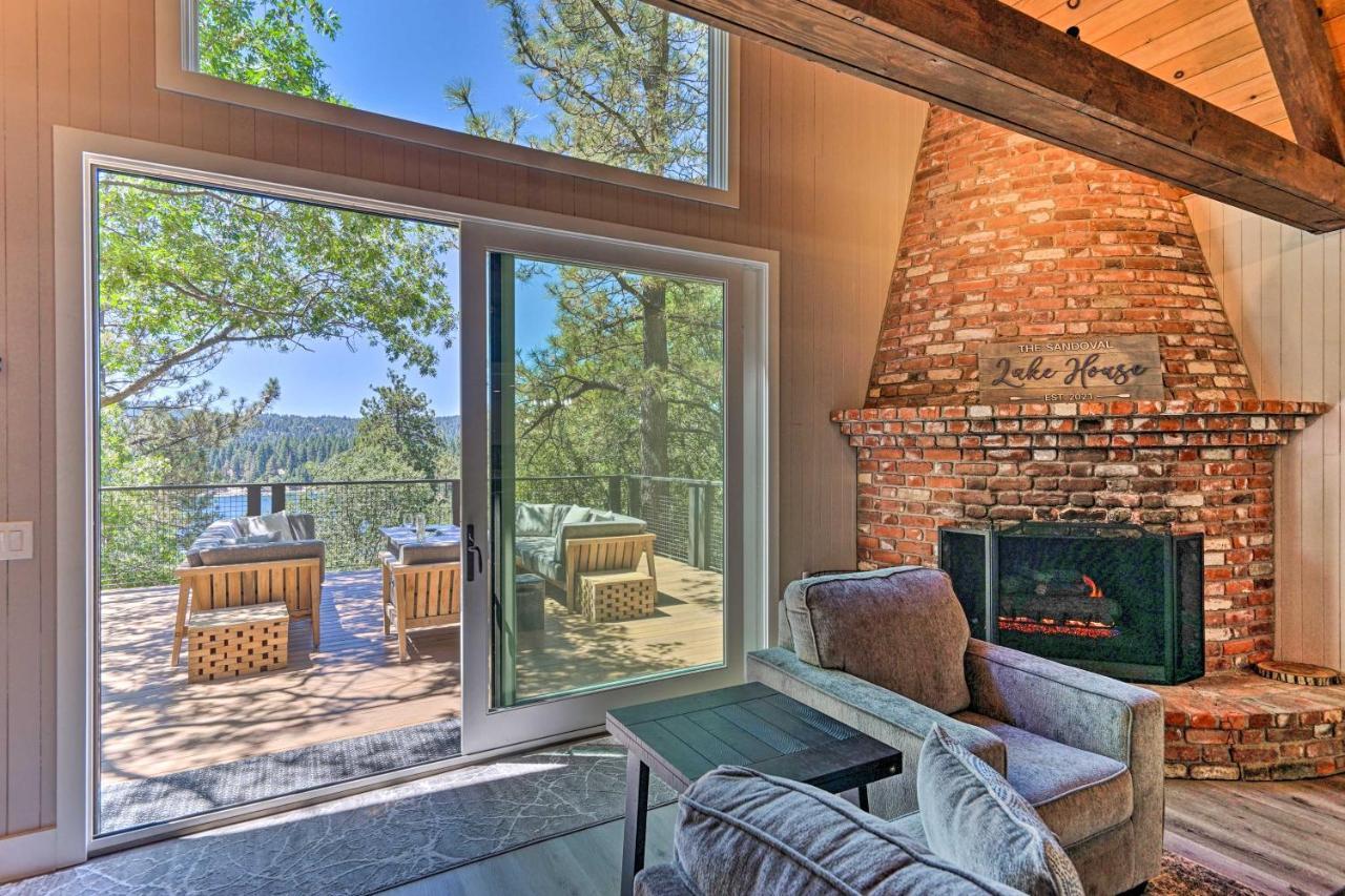 Airy Alpine Getaway With Lake Arrowhead Views! Villa Exterior photo